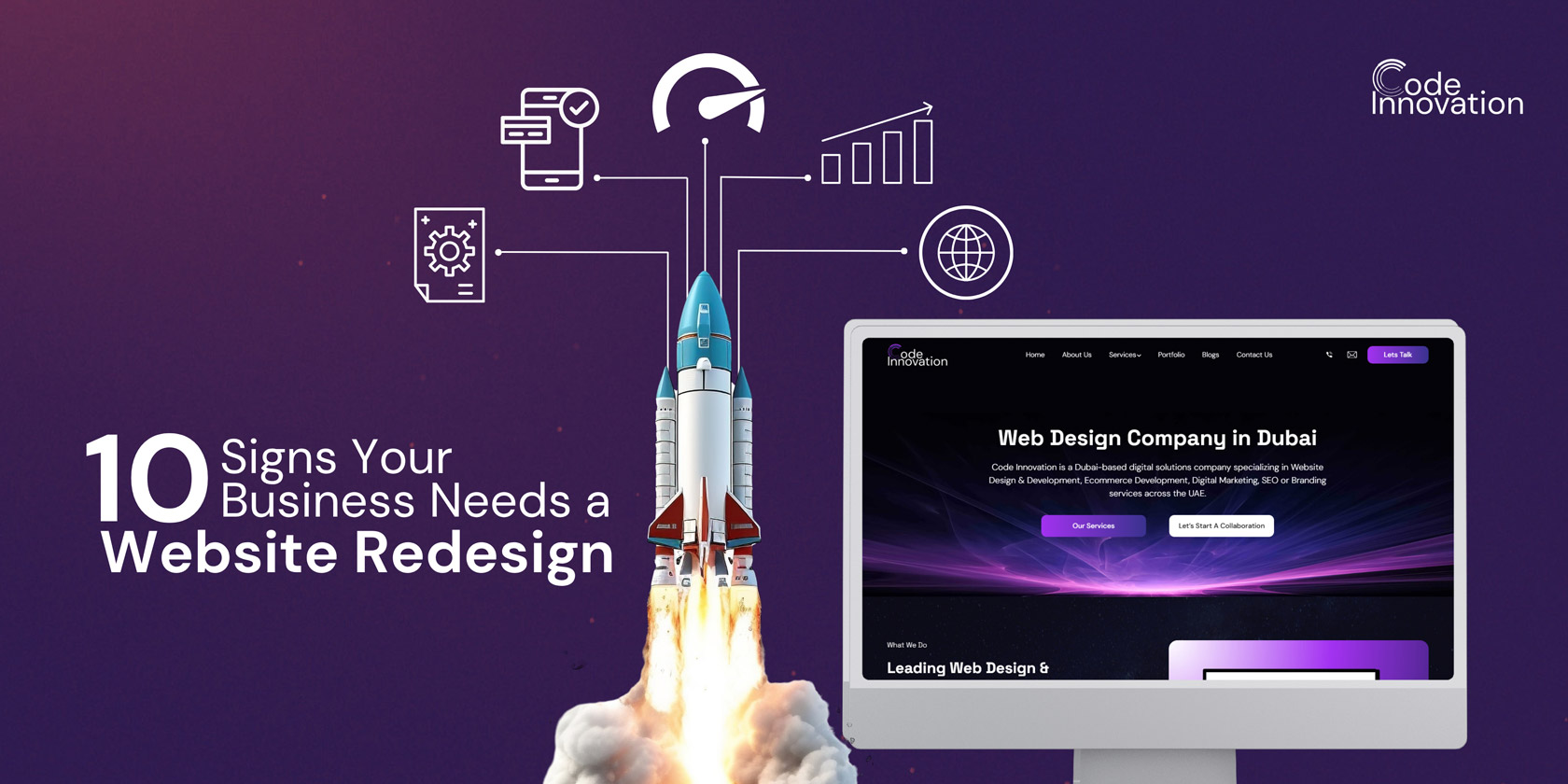 10 Signs Your Website Needs a Redesign - Code Innovation LLC Blog Post